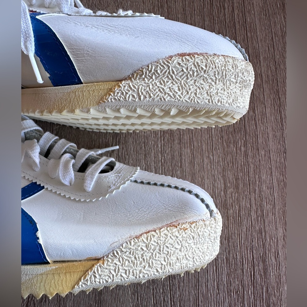 Vintage Onitsuka Tiger Asics Limber Up Trainer Tiger Stripe M 12 Made in Japan - Picture 6 of 16